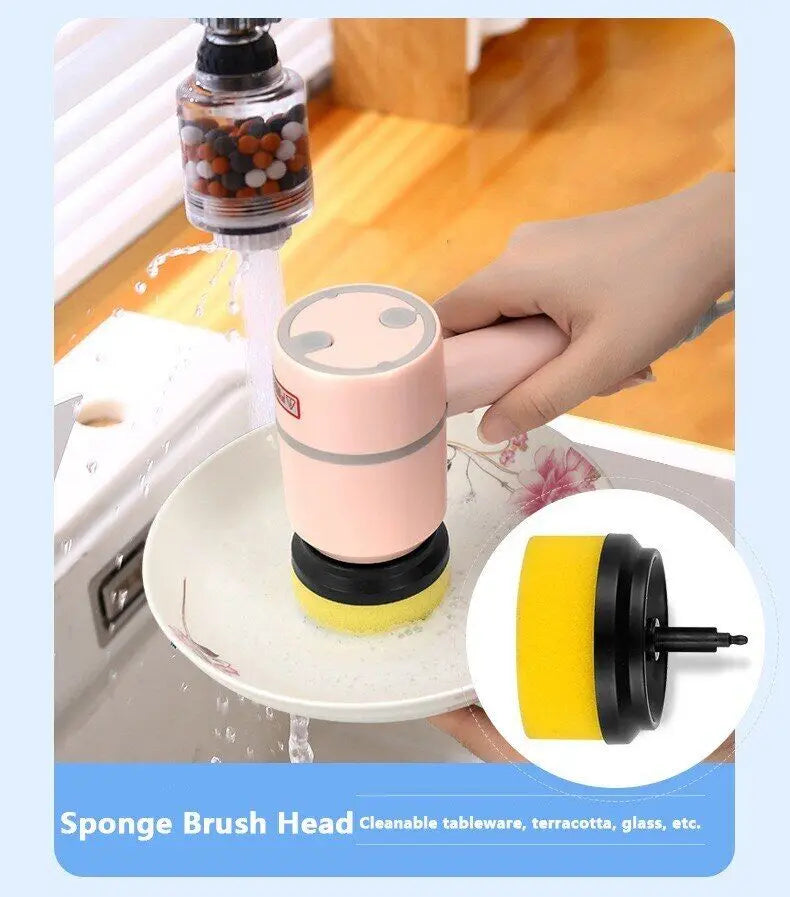 Multifunctional Electric Spin scrub Gun