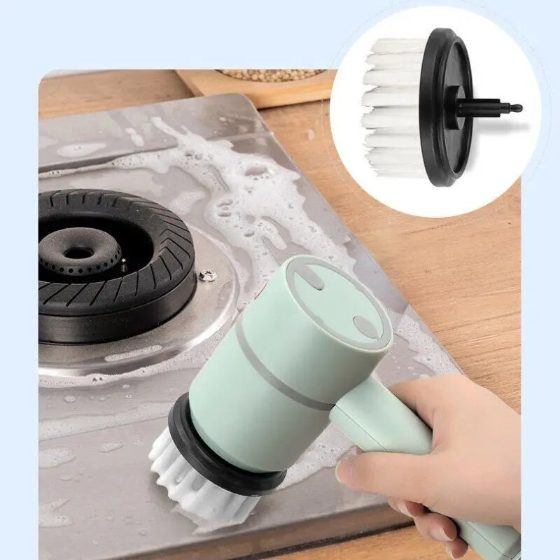 Multifunctional Electric Spin scrub Gun